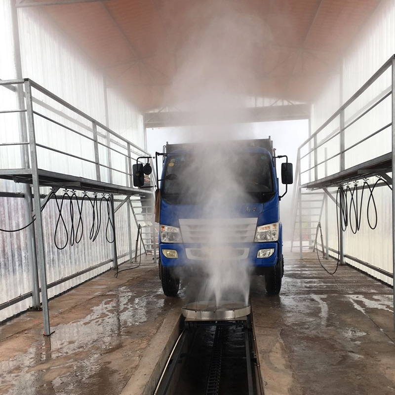 拉豬車人工車輛洗消中心